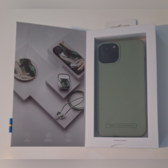 Ideal of sweden Iphone 13 case- sage green- new in package - Picture 2 of 3